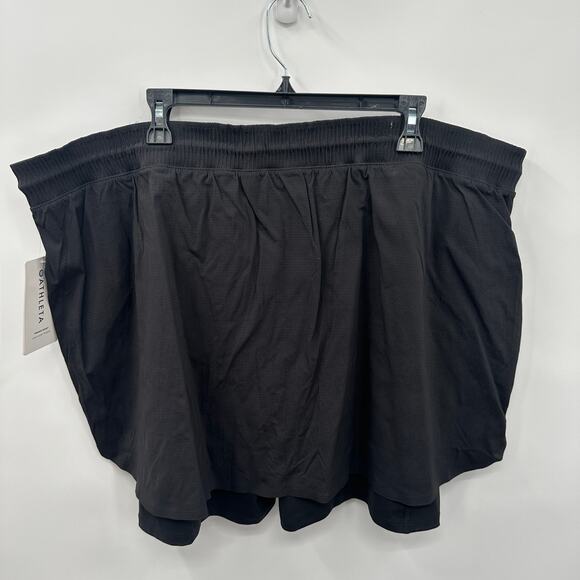 ATHLETA NWT Trekkie Skort in Black // 24 - Picture 8 of 14